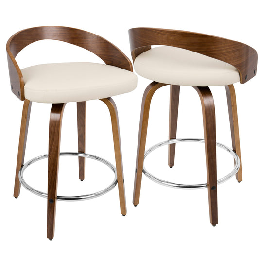 Counter Stool With Swivel (Set of 2)