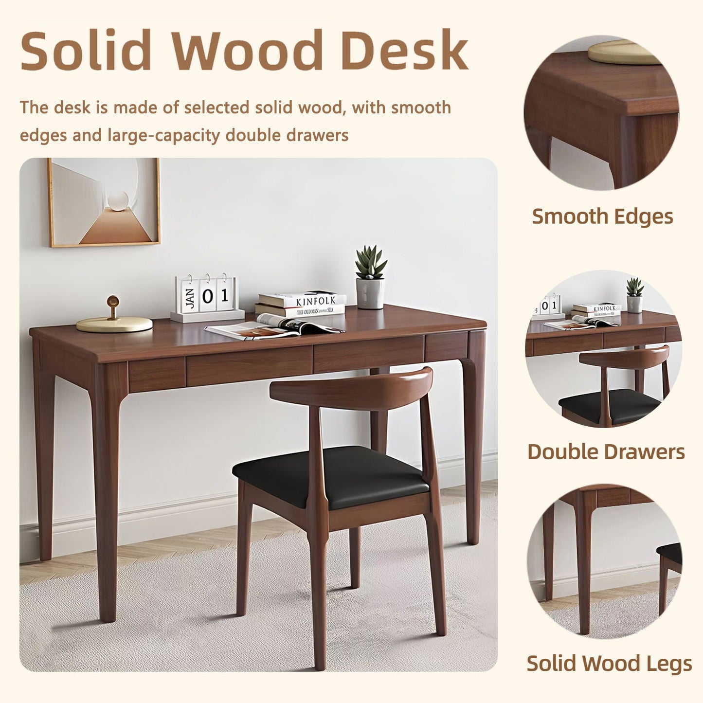 Desk With Drawers