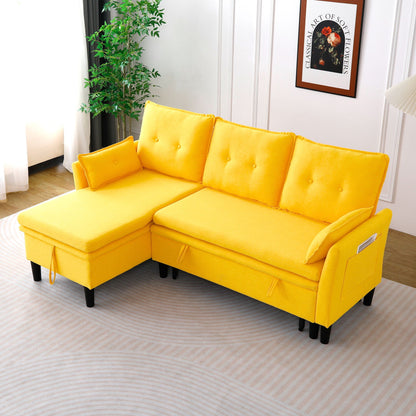 Chaise Sectional Sofa With Storage