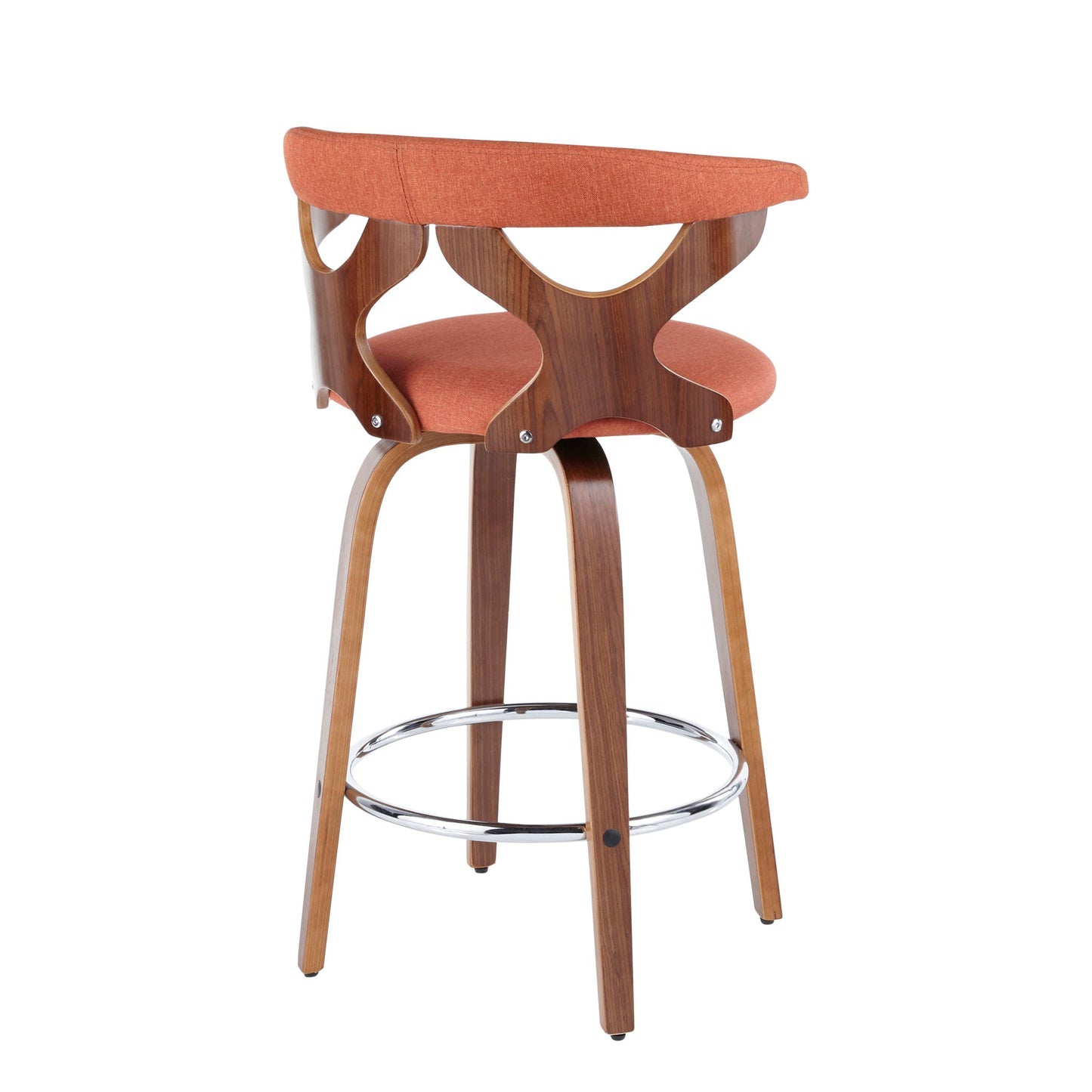 Fixed Height Counter Stool With Swivel (Set of 2)