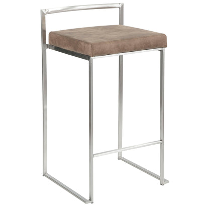Elegant Stackable Counter Stool Set