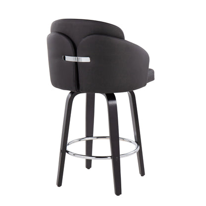 Counter Stool Round Footrest (Set of 2)