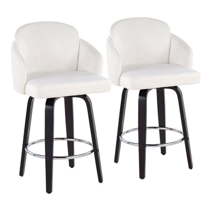 Counter Stool Round Footrest (Set of 2)