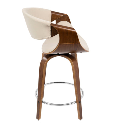Counter Stool With Swivel (Set of 2)