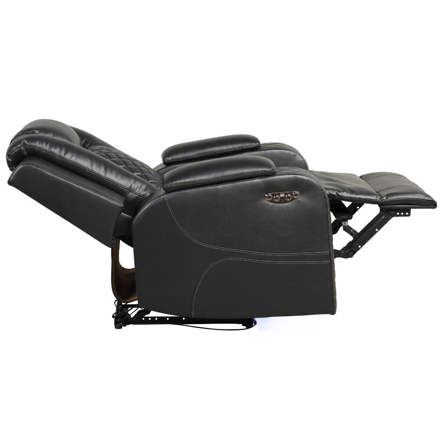 LED & Power Recliner Chair With Adjustable Headrest