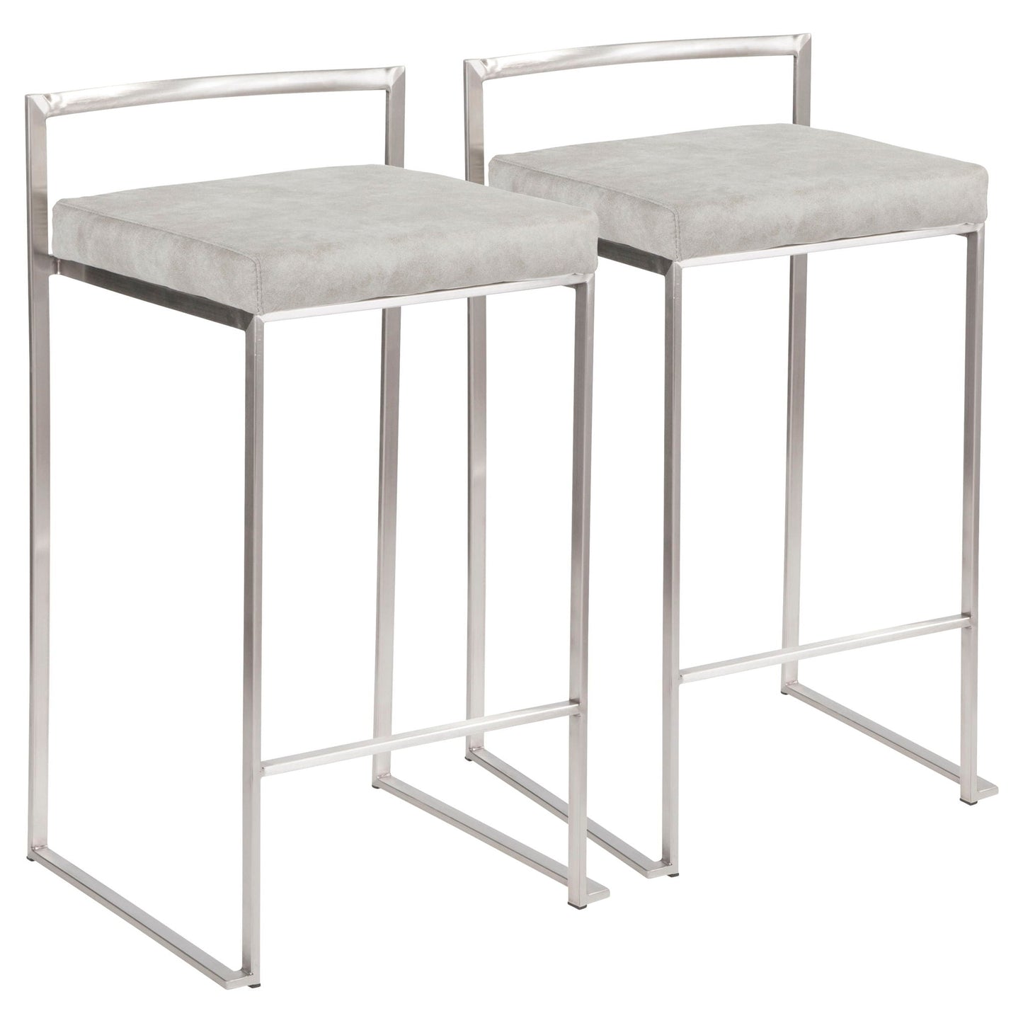 Elegant Stackable Counter Stool Set
