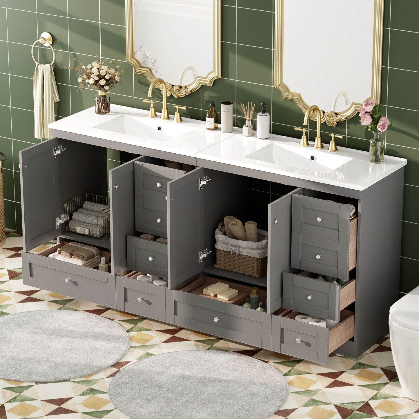 Bathroom Vanity Cabinet & Sink