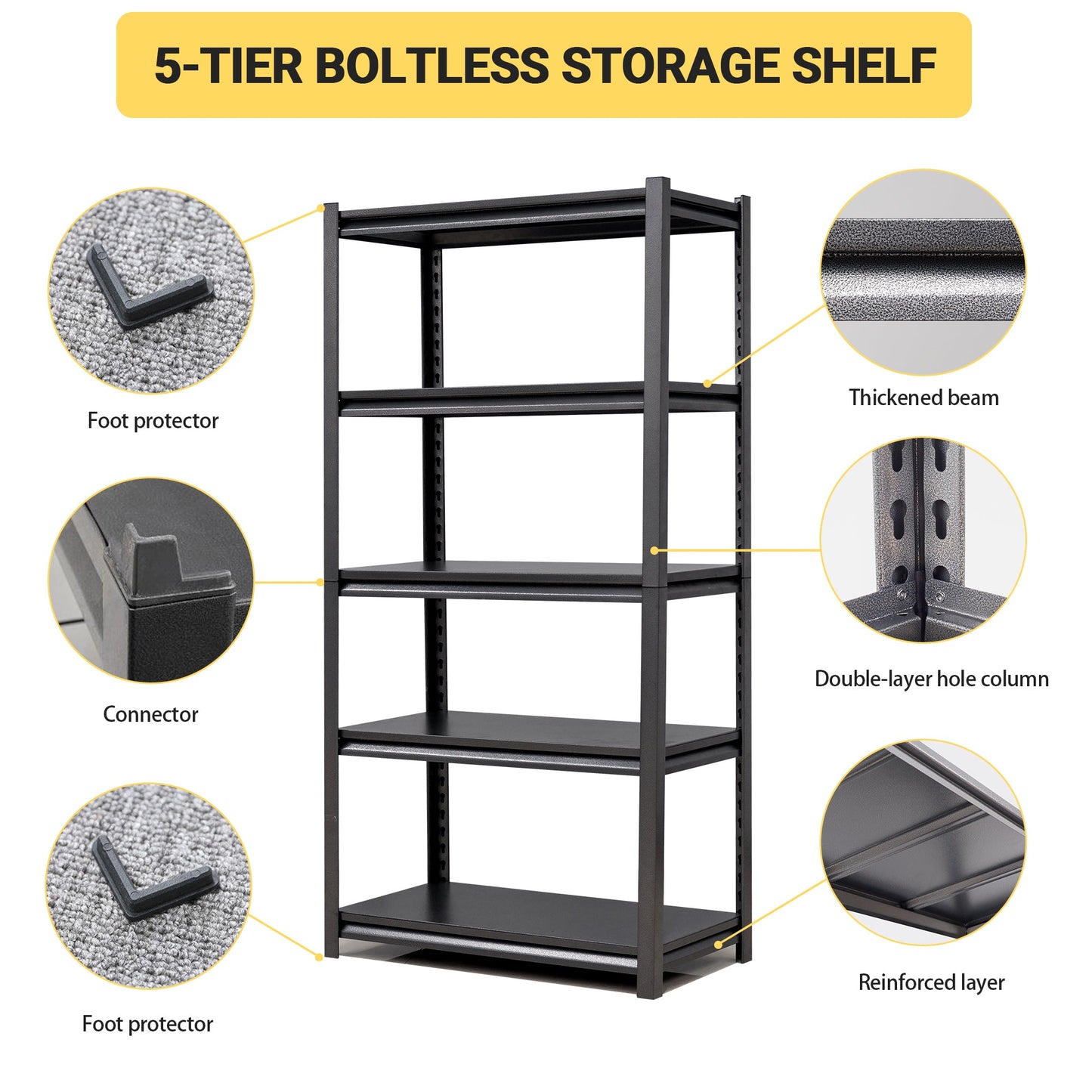 Heavy Duty Metal Shelves