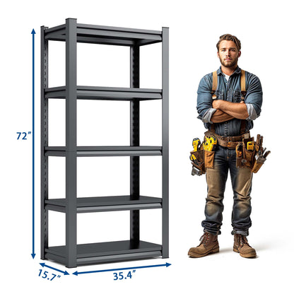 Heavy Duty Metal Shelves