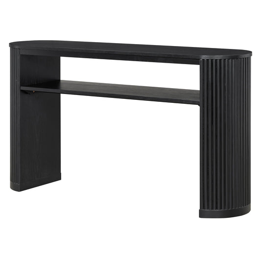 Console Table With Fluted Legs
