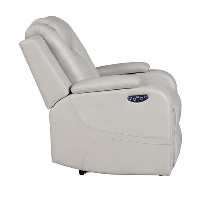 LED & Power Recliner Chair With Adjustable Headrest