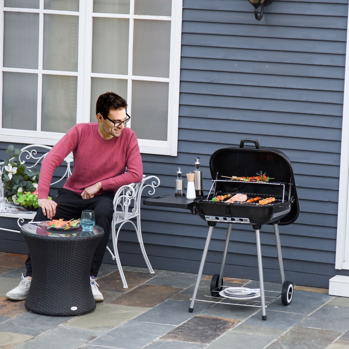 Portable Charcoal Grill