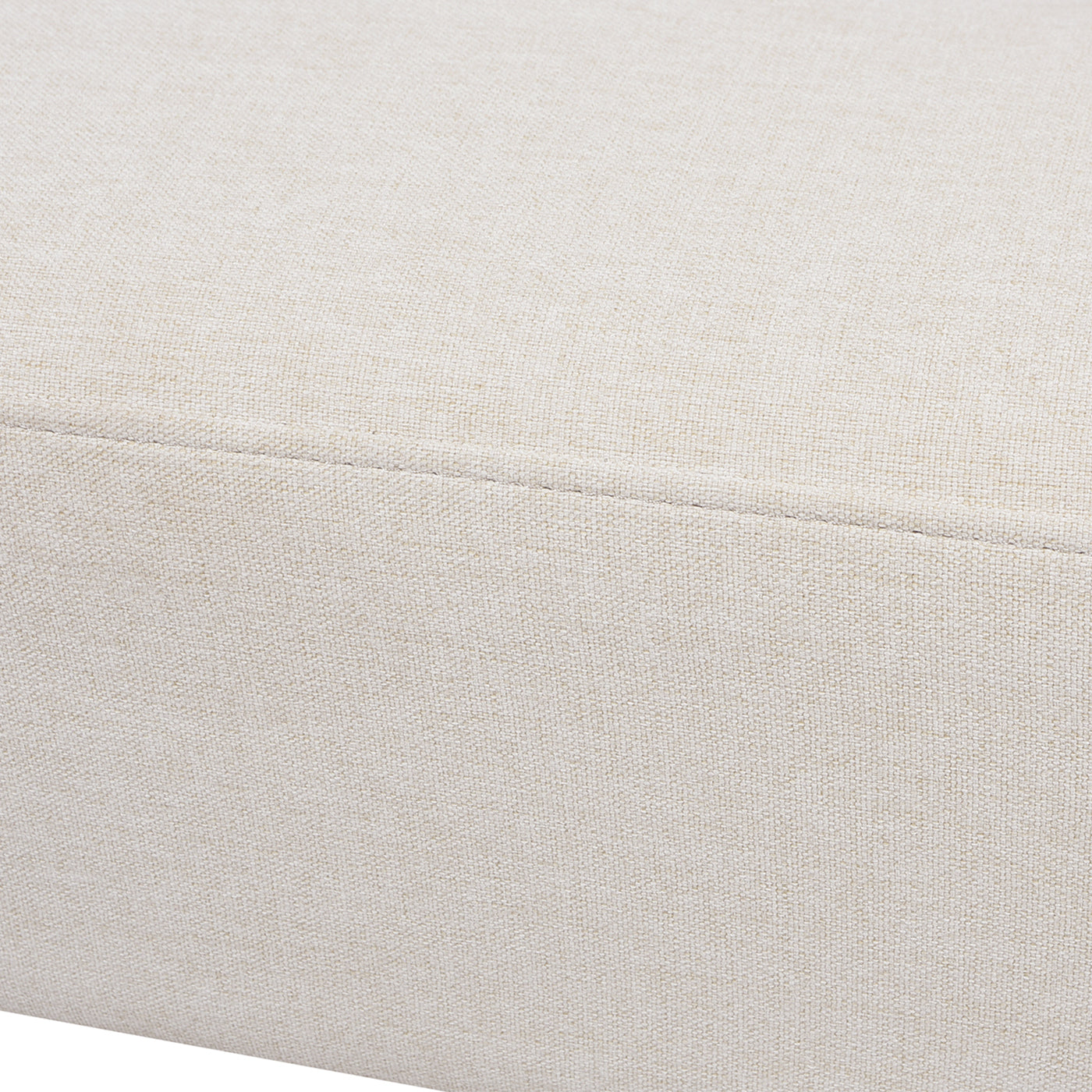 Jared Roll Arm Tufted Bench Settee, Sky Neutral