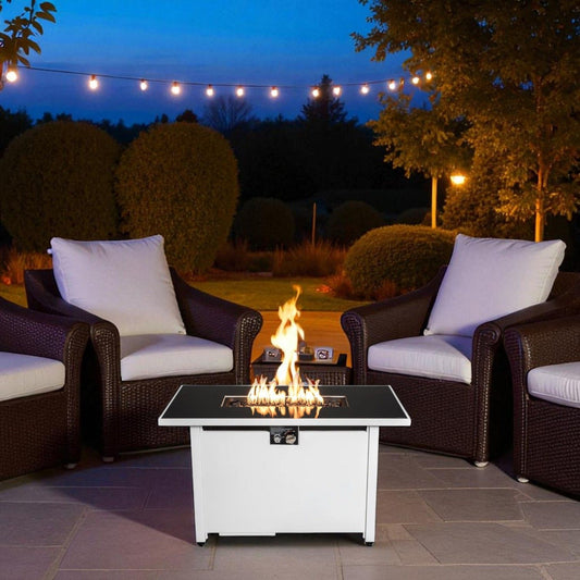 Outdoor 43" Fire Pit Table