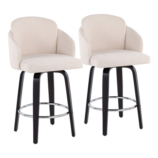 Counter Stool Round Footrest (Set of 2)
