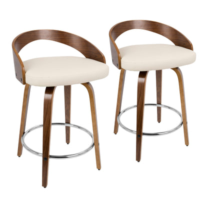 Counter Stool With Swivel (Set of 2)