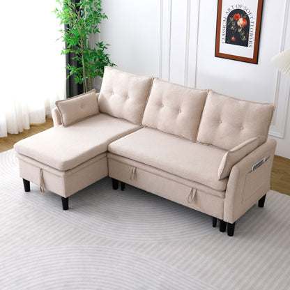 Chaise Sectional Sofa With Storage