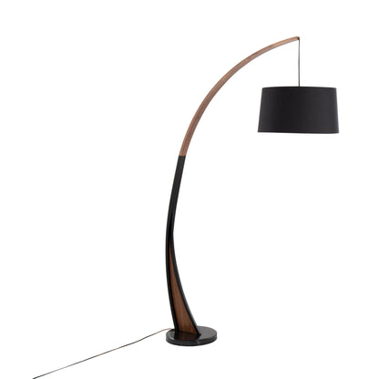 Floor Lamp - Walnut
