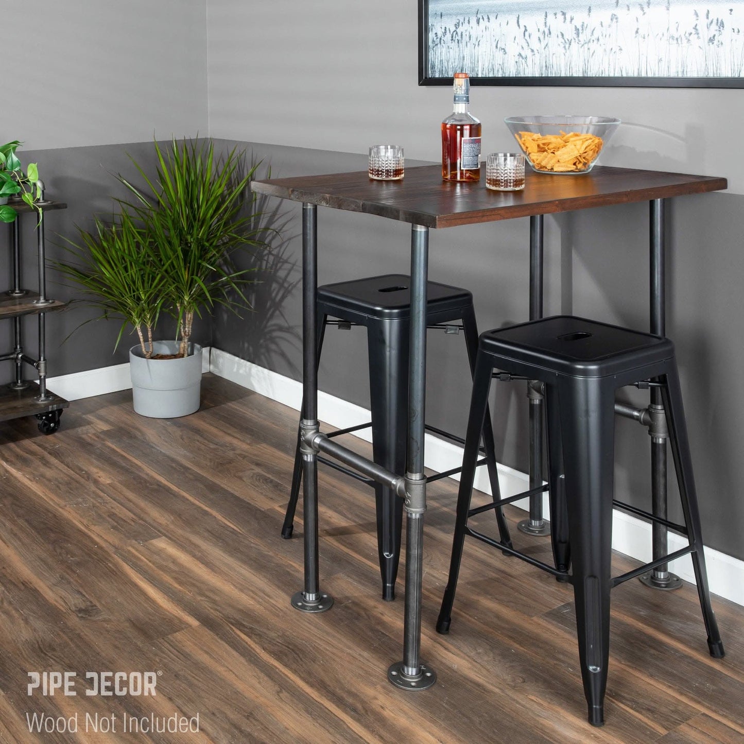 Pipe Table Legs (Set of 2)