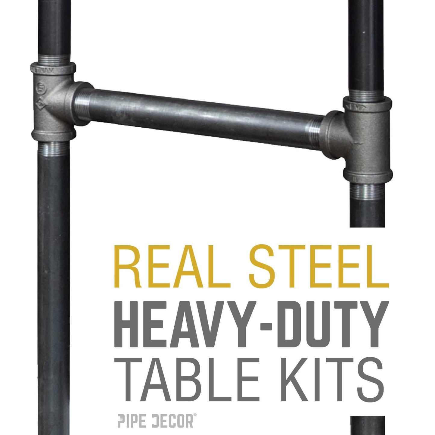 Pipe Table Legs (Set of 2)