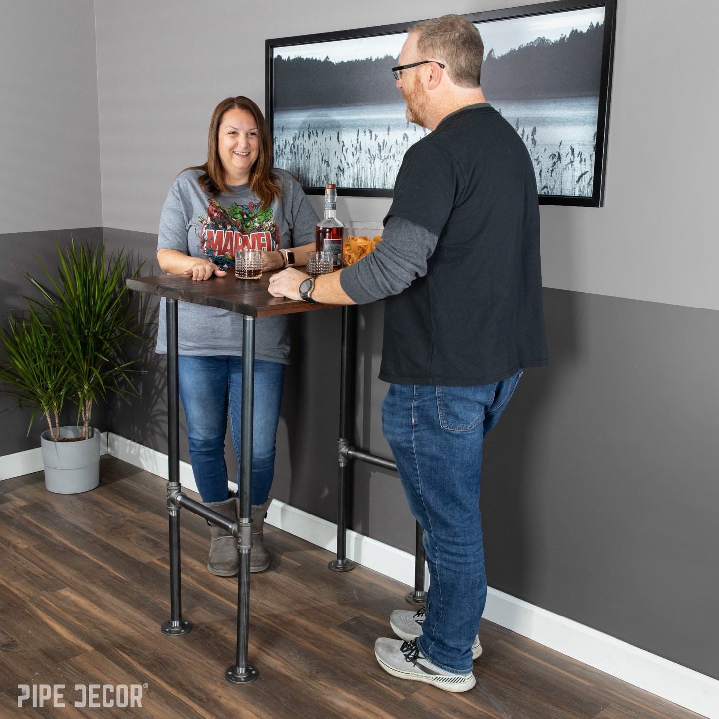 Pipe Table Legs (Set of 2)