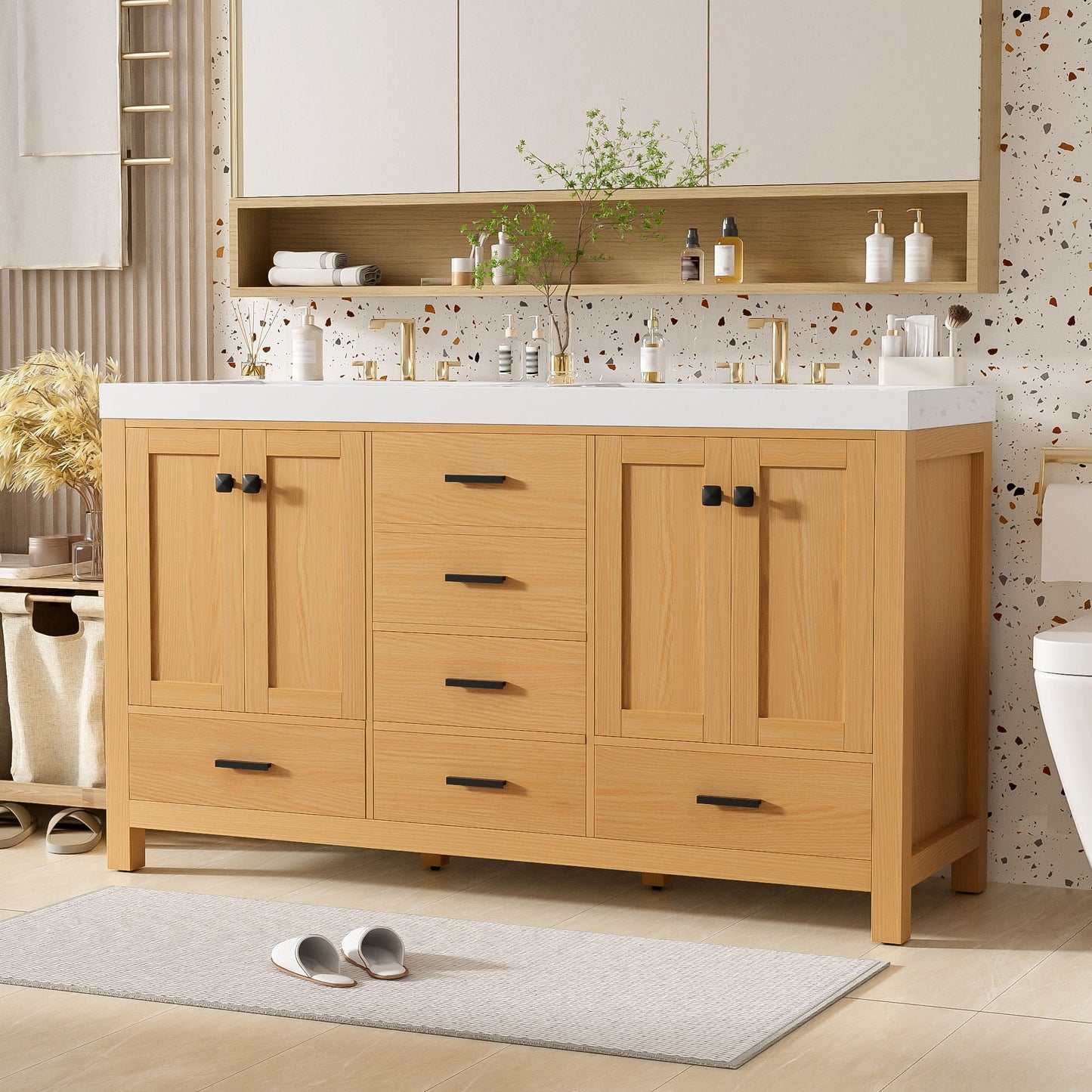 Bathroom Vanity With Double Sink