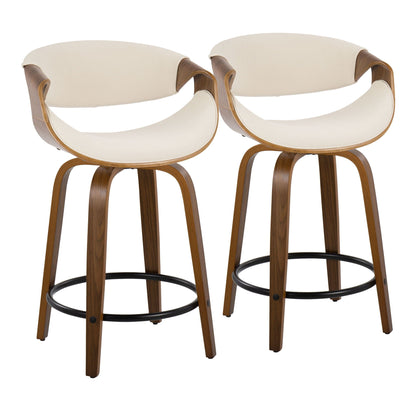 Counter Stool With Swivel (Set of 2)