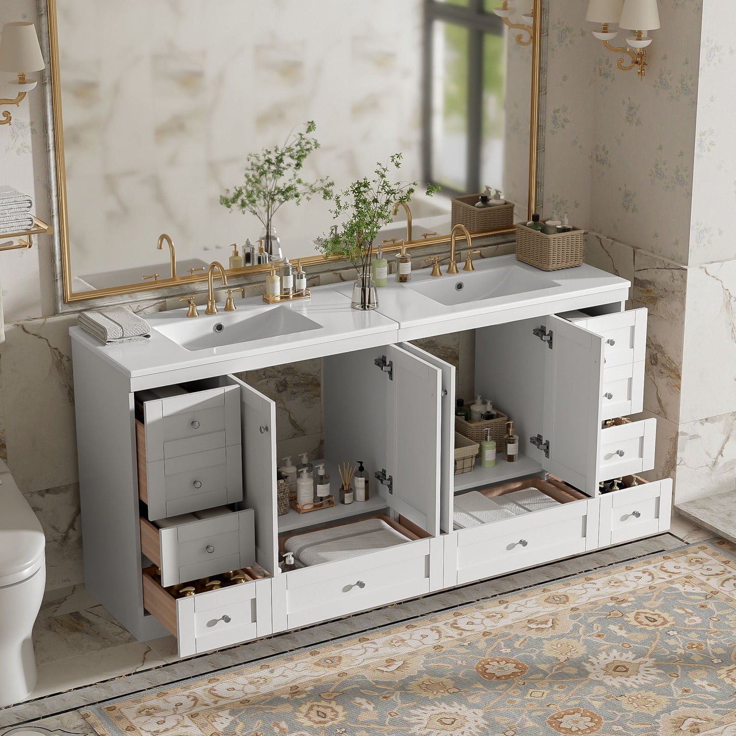 Bathroom Vanity Cabinet & Sink