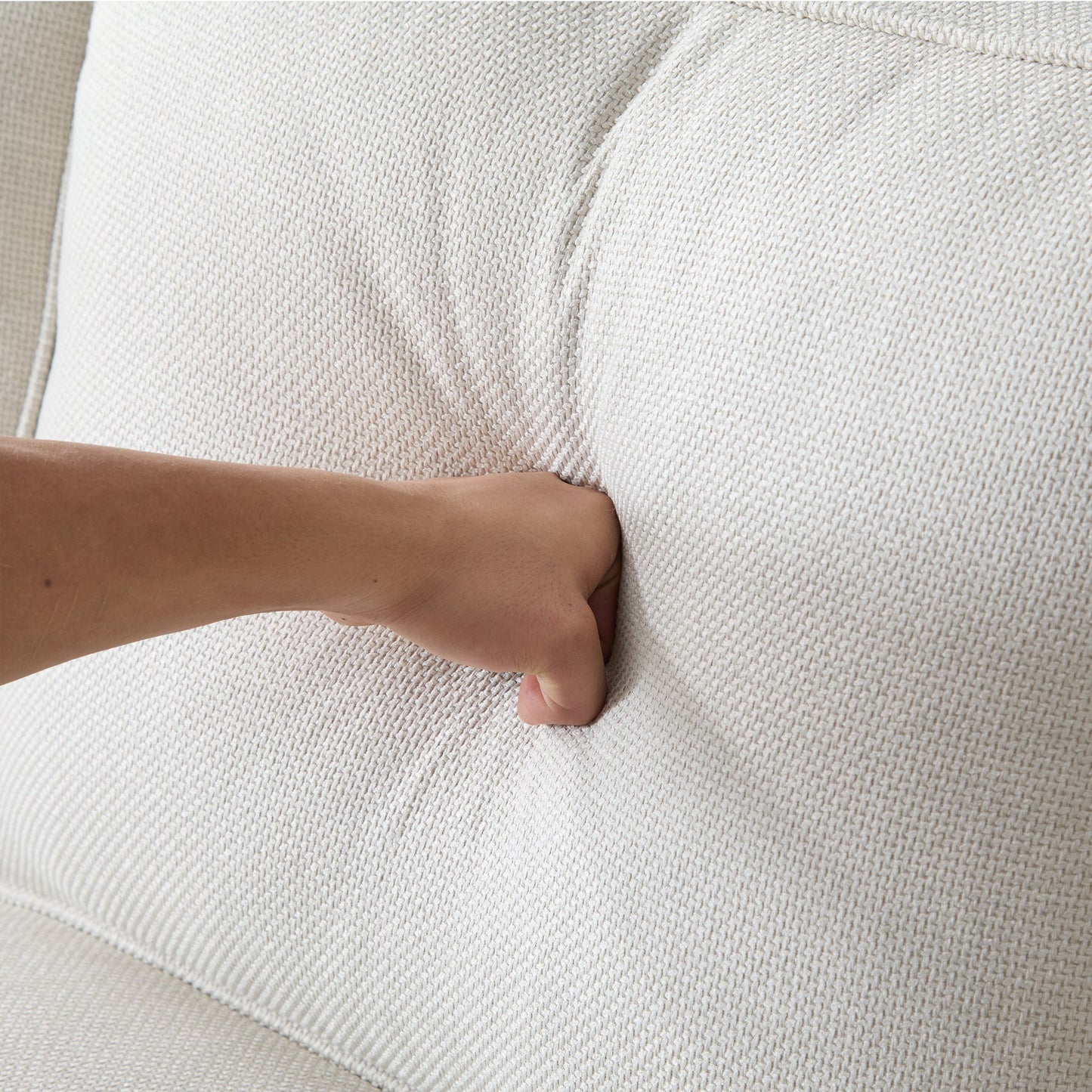 Leather Rolled Arm Sofa