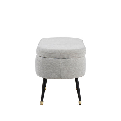Storage Bench - Black / Light Gray