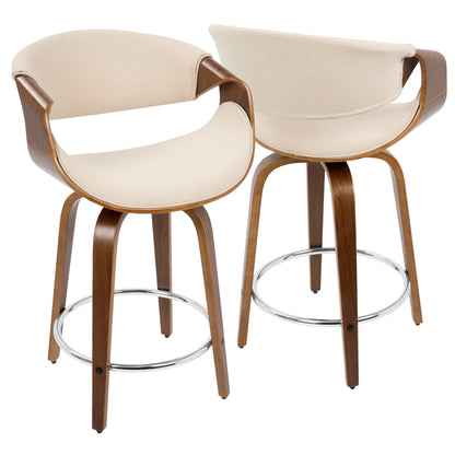 Counter Stool With Swivel (Set of 2)