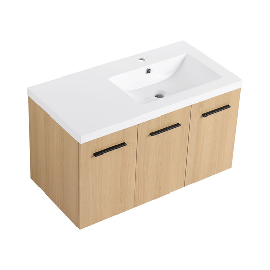 Wall Mounted Floating Bathroom Vanity