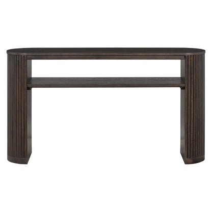 Console Table With Fluted Legs