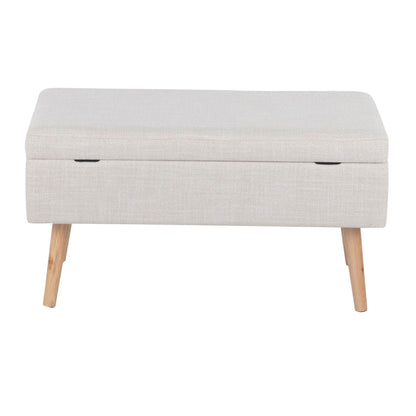 Storage Contemporary Bench