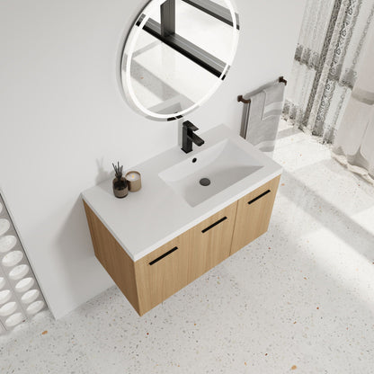 Wall Mounted Floating Bathroom Vanity