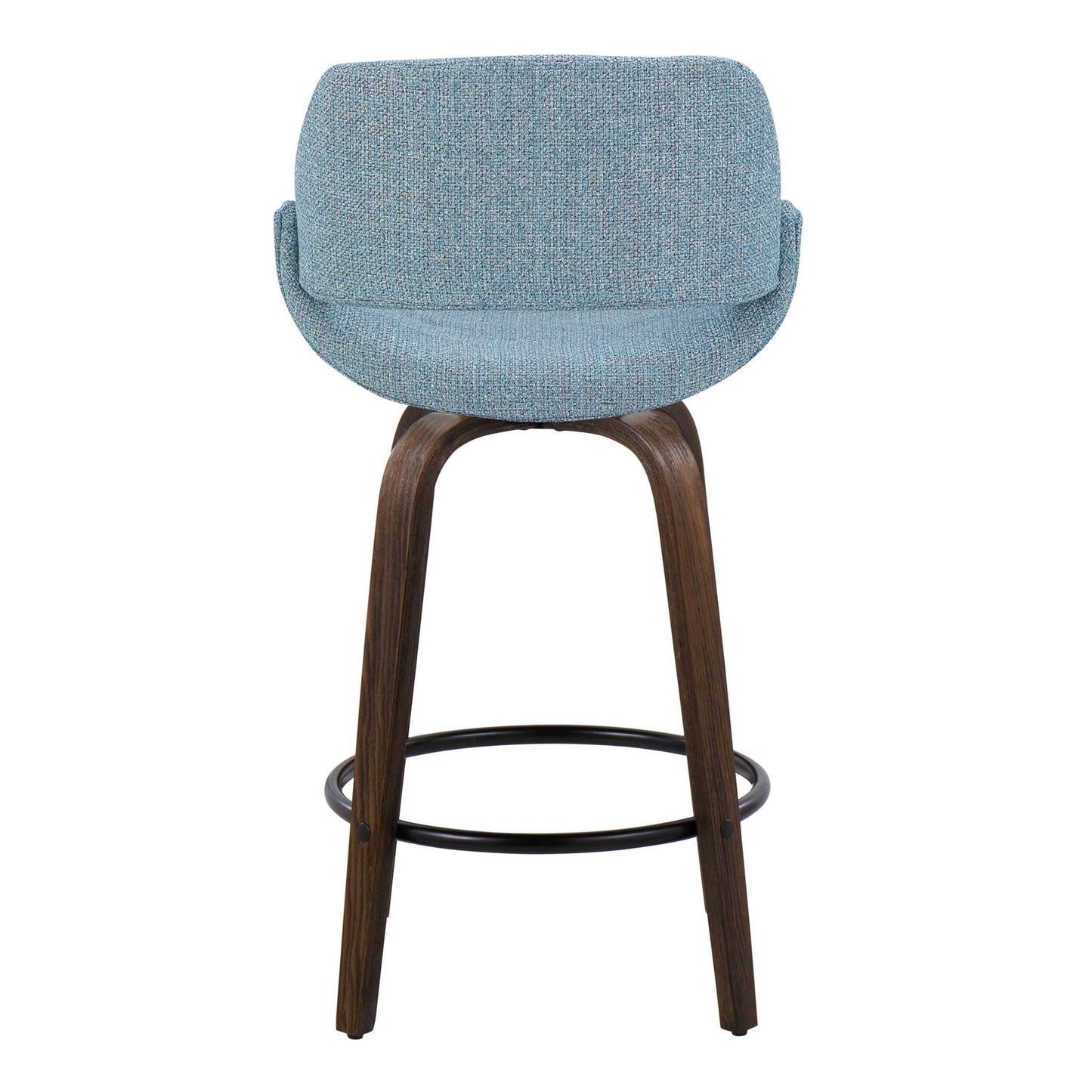 Counter Stool & Round Footrest (Set of 2)