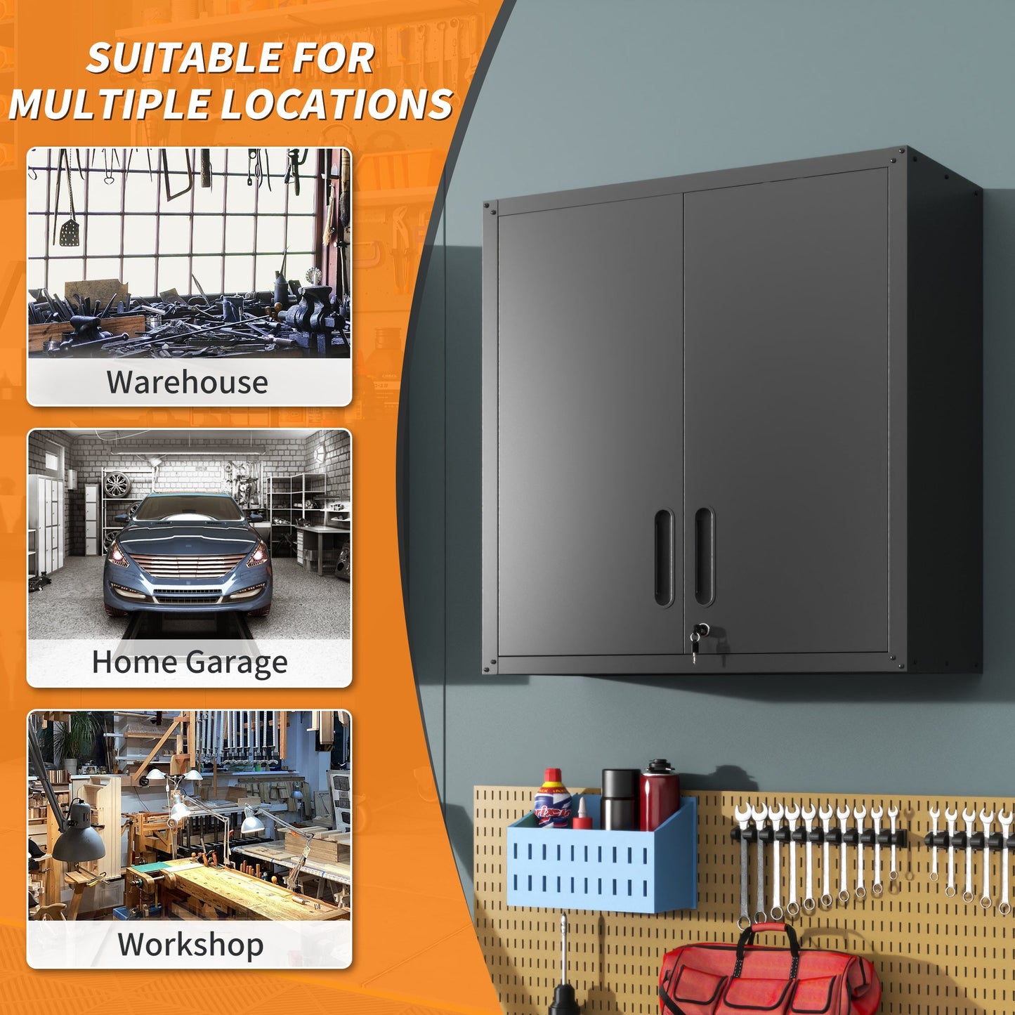Metal Tool Storage Cabinet