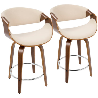 Counter Stool With Swivel (Set of 2)