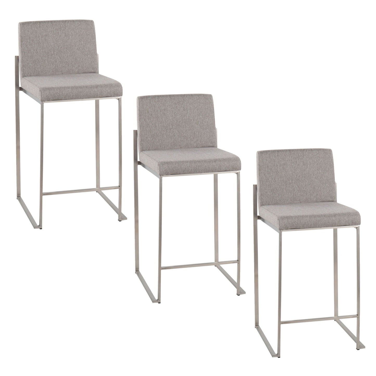High Back Counter Stool, Functional Design