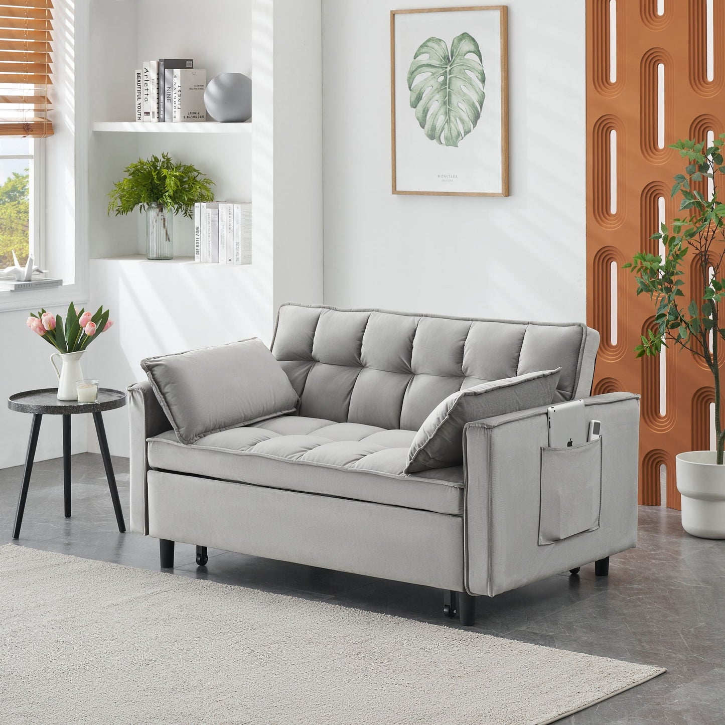 Sofa Bed With Pockets