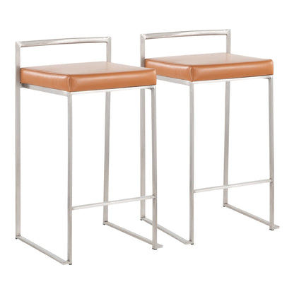 Elegant Stackable Counter Stool Set