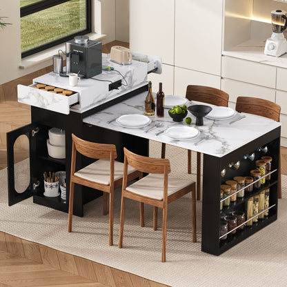 Dining Table With Folding Top