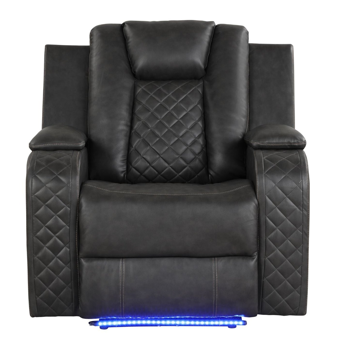 LED & Power Recliner Chair With Adjustable Headrest