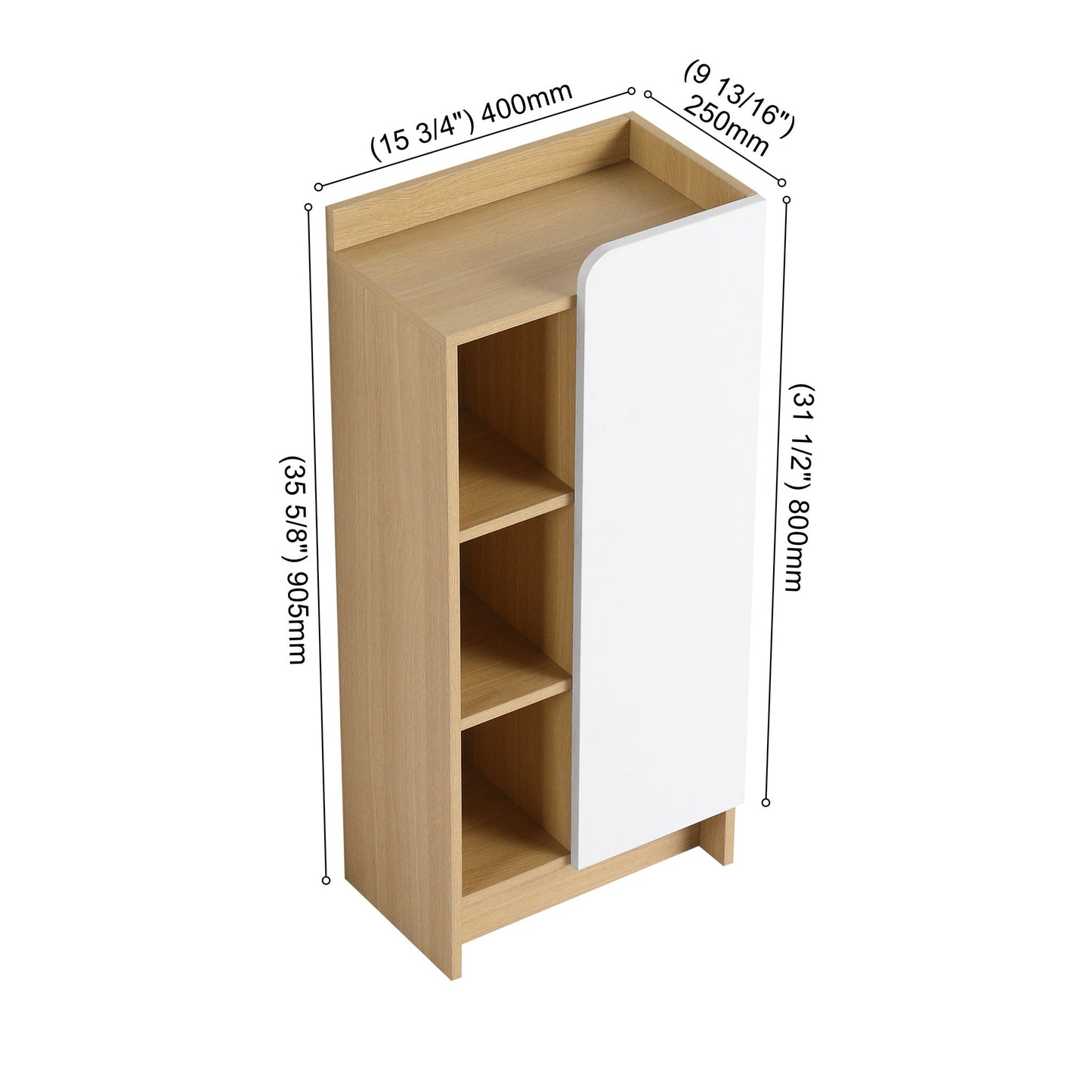 Freestanding Bathroom Side Cabinet