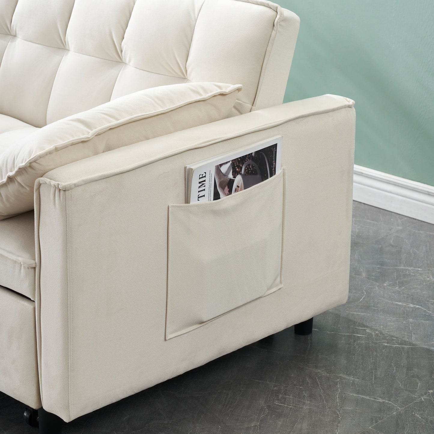 Sofa Bed With Pockets