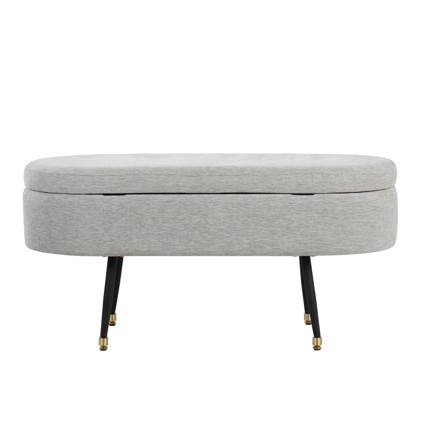 Storage Bench - Black / Light Gray
