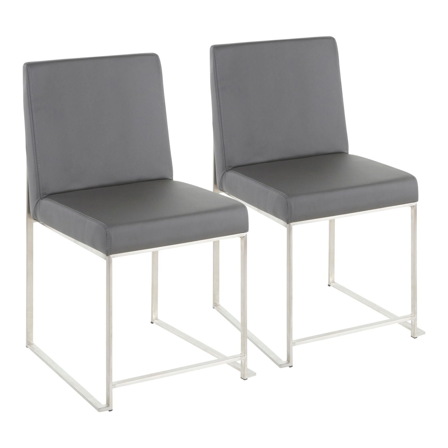 High Back Dining Chair (Set of 2)