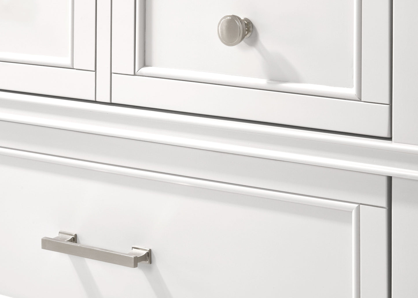White 6 Drawer Dresser