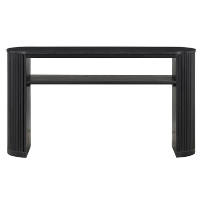 Console Table With Fluted Legs