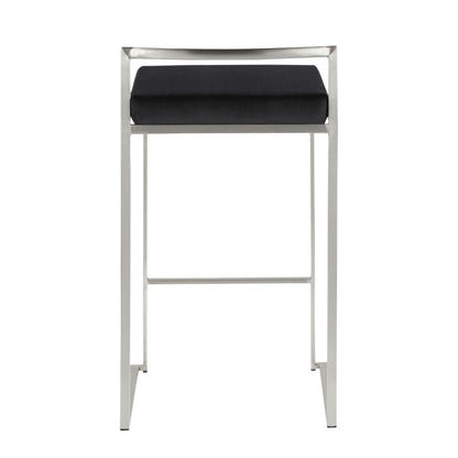 Elegant Stackable Counter Stool Set